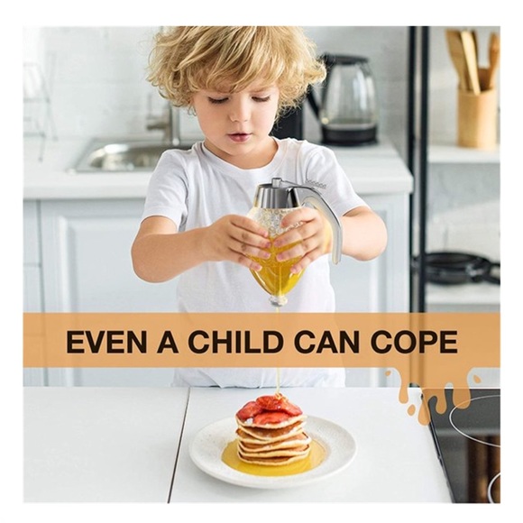 Glass Honeycomb Honey Dripper w base reservoir - Picture 7 of 14